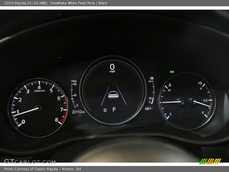 Snowflake White Pearl Mica / Black 2020 Mazda CX-30 AWD