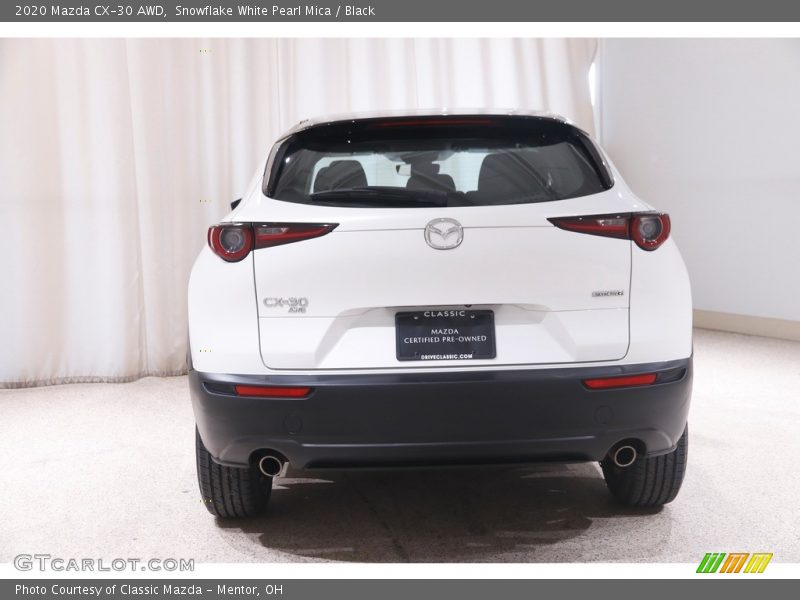 Snowflake White Pearl Mica / Black 2020 Mazda CX-30 AWD