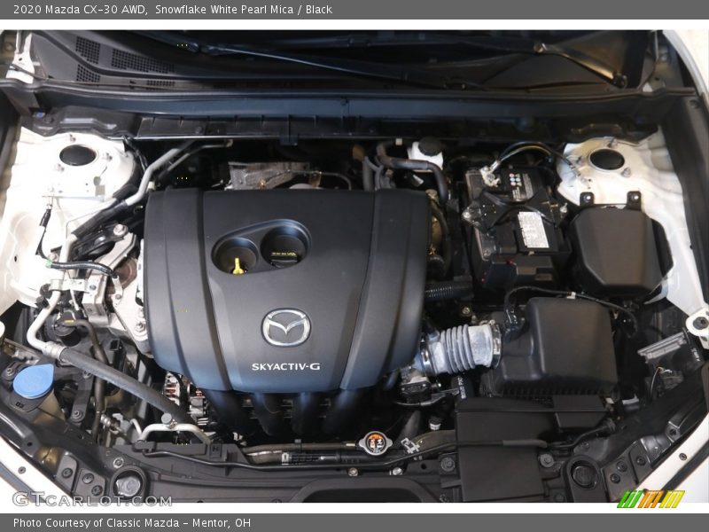 Snowflake White Pearl Mica / Black 2020 Mazda CX-30 AWD