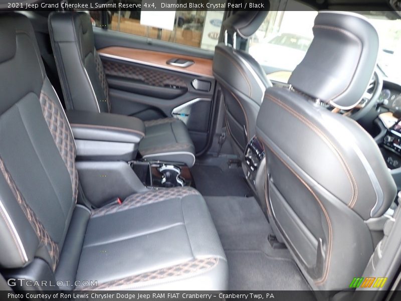 Diamond Black Crystal Pearl / Black 2021 Jeep Grand Cherokee L Summit Reserve 4x4