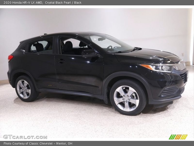 Crystal Black Pearl / Black 2020 Honda HR-V LX AWD