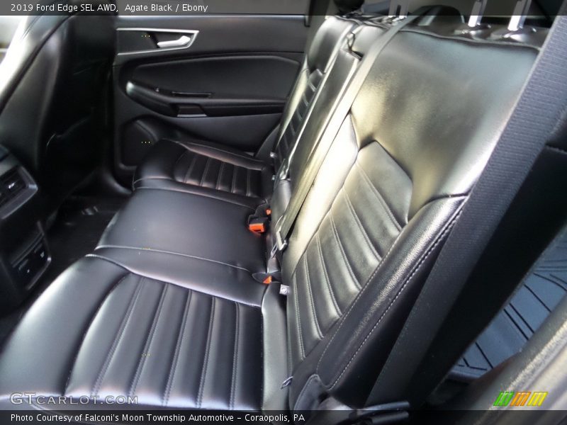 Agate Black / Ebony 2019 Ford Edge SEL AWD