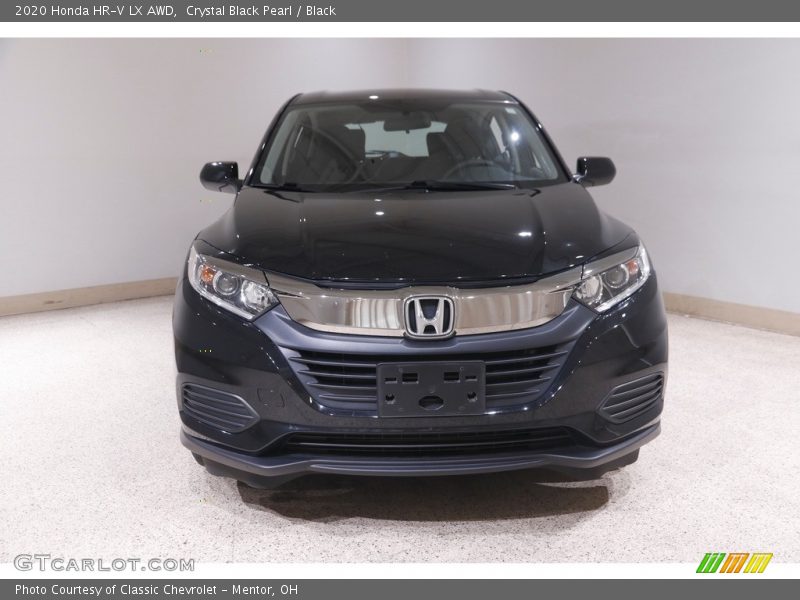 Crystal Black Pearl / Black 2020 Honda HR-V LX AWD
