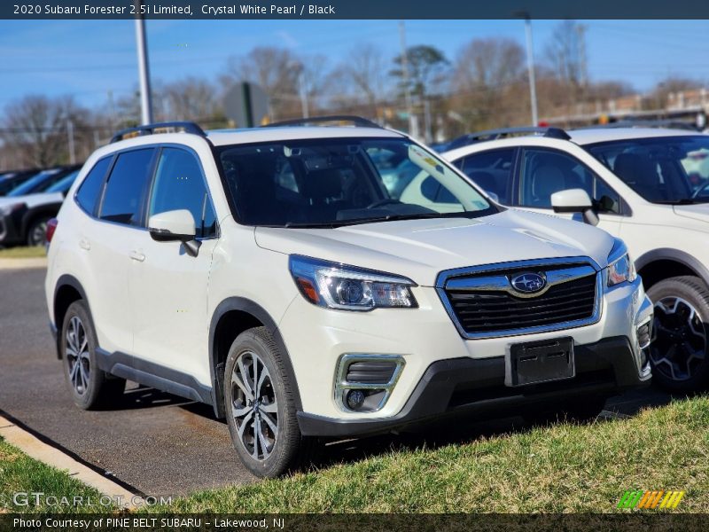 Crystal White Pearl / Black 2020 Subaru Forester 2.5i Limited