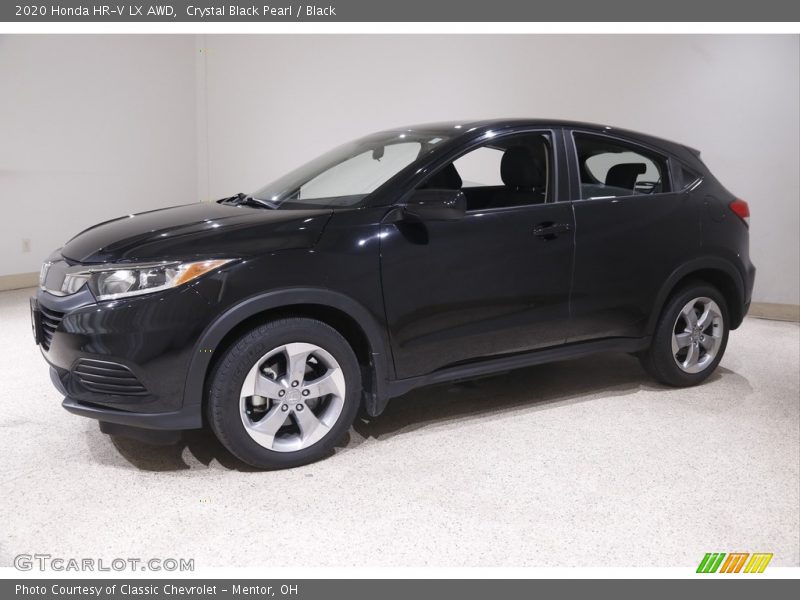 Crystal Black Pearl / Black 2020 Honda HR-V LX AWD