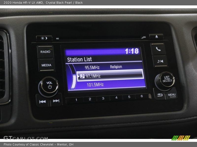 Crystal Black Pearl / Black 2020 Honda HR-V LX AWD