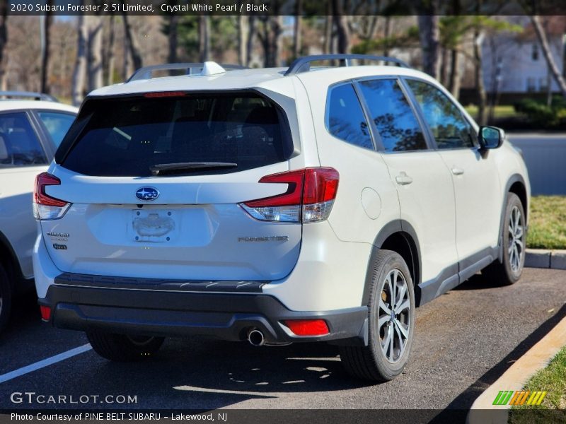 Crystal White Pearl / Black 2020 Subaru Forester 2.5i Limited