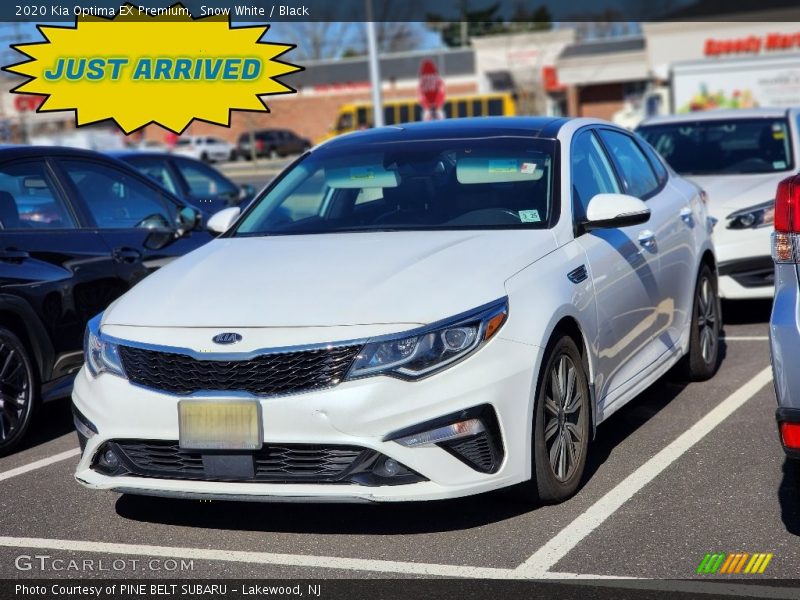 Snow White / Black 2020 Kia Optima EX Premium