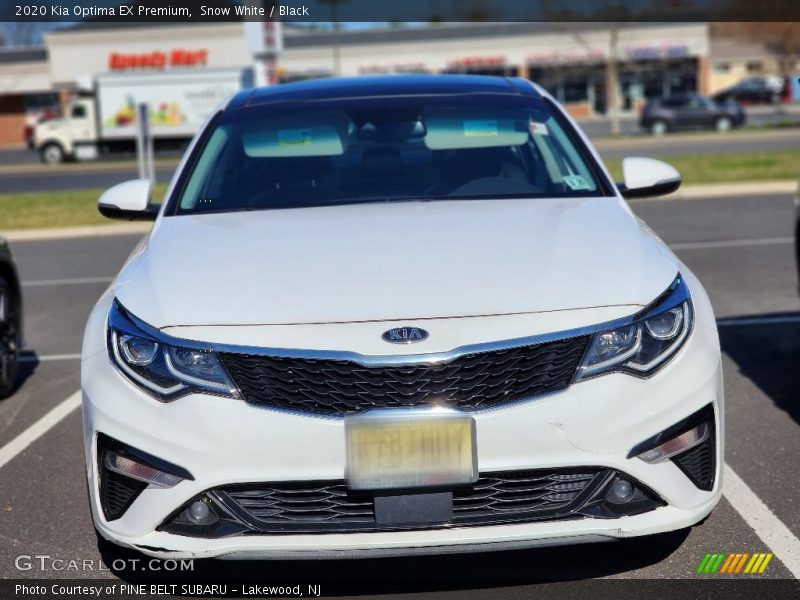Snow White / Black 2020 Kia Optima EX Premium