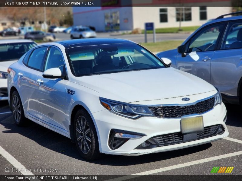 Snow White / Black 2020 Kia Optima EX Premium