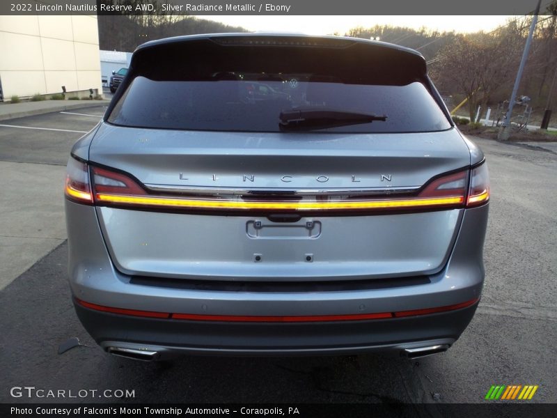 Silver Radiance Metallic / Ebony 2022 Lincoln Nautilus Reserve AWD