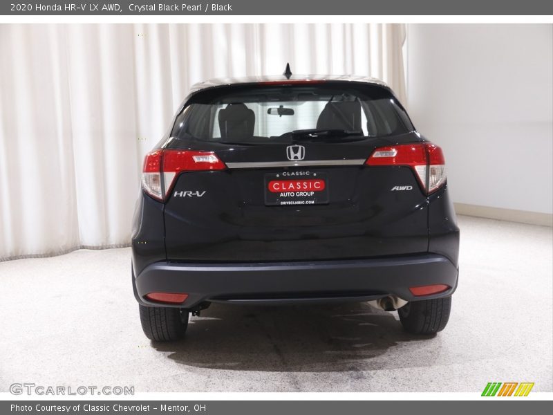 Crystal Black Pearl / Black 2020 Honda HR-V LX AWD