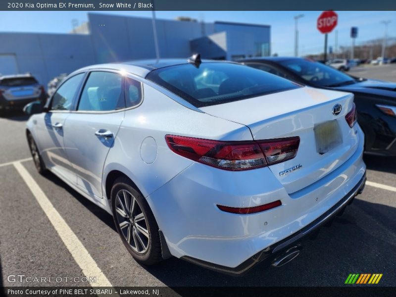 Snow White / Black 2020 Kia Optima EX Premium