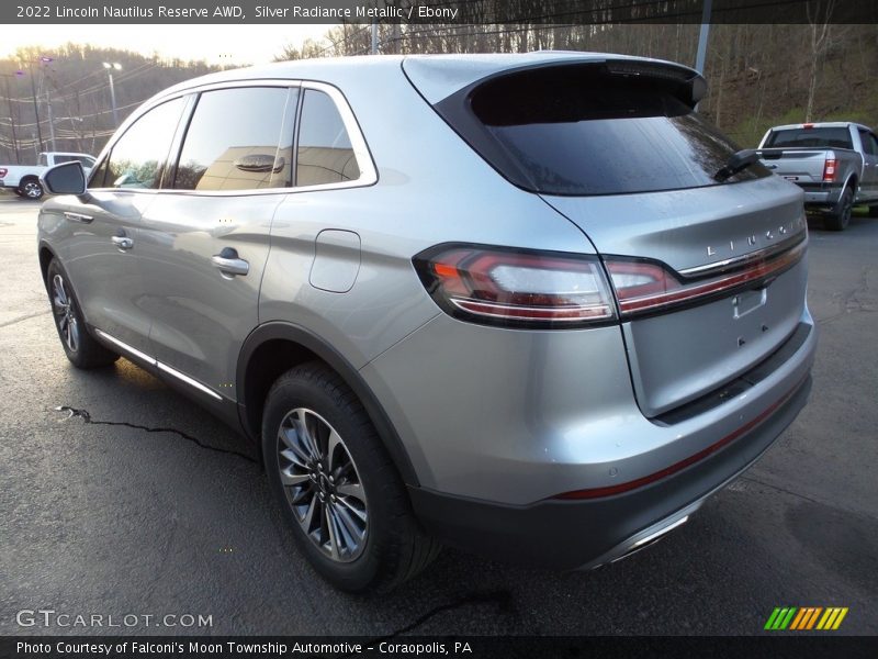 Silver Radiance Metallic / Ebony 2022 Lincoln Nautilus Reserve AWD