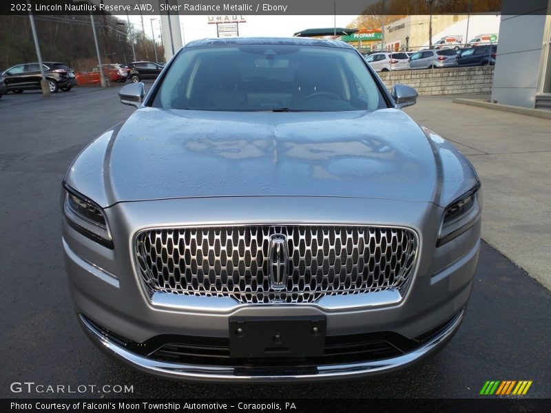Silver Radiance Metallic / Ebony 2022 Lincoln Nautilus Reserve AWD