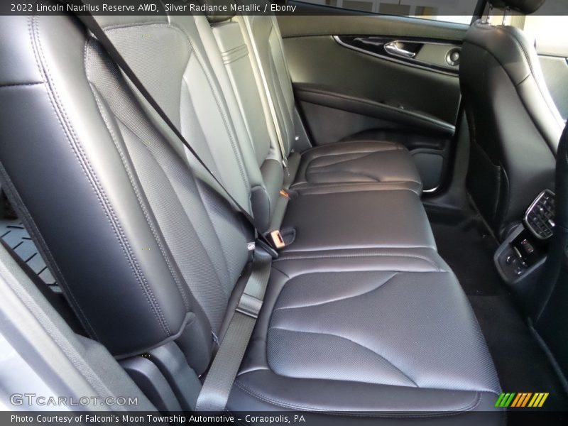 Rear Seat of 2022 Nautilus Reserve AWD