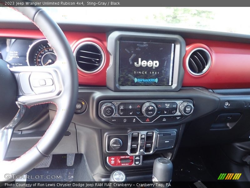 Sting-Gray / Black 2023 Jeep Wrangler Unlimited Rubicon 4x4