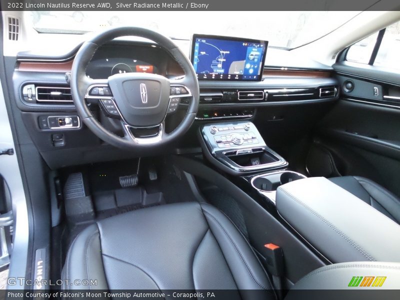  2022 Nautilus Reserve AWD Ebony Interior