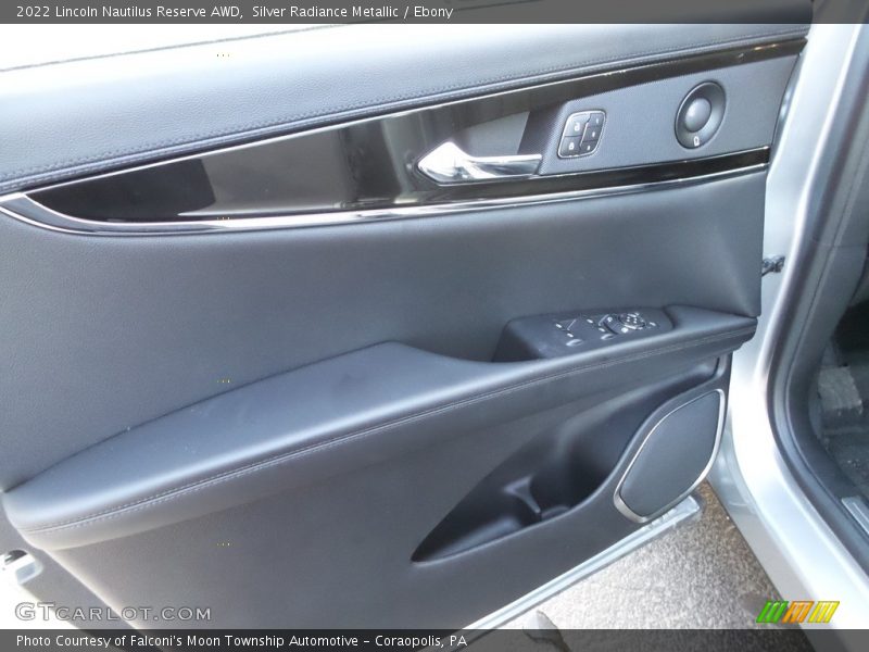 Silver Radiance Metallic / Ebony 2022 Lincoln Nautilus Reserve AWD