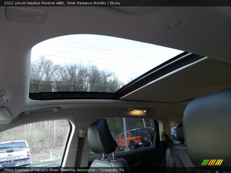 Sunroof of 2022 Nautilus Reserve AWD