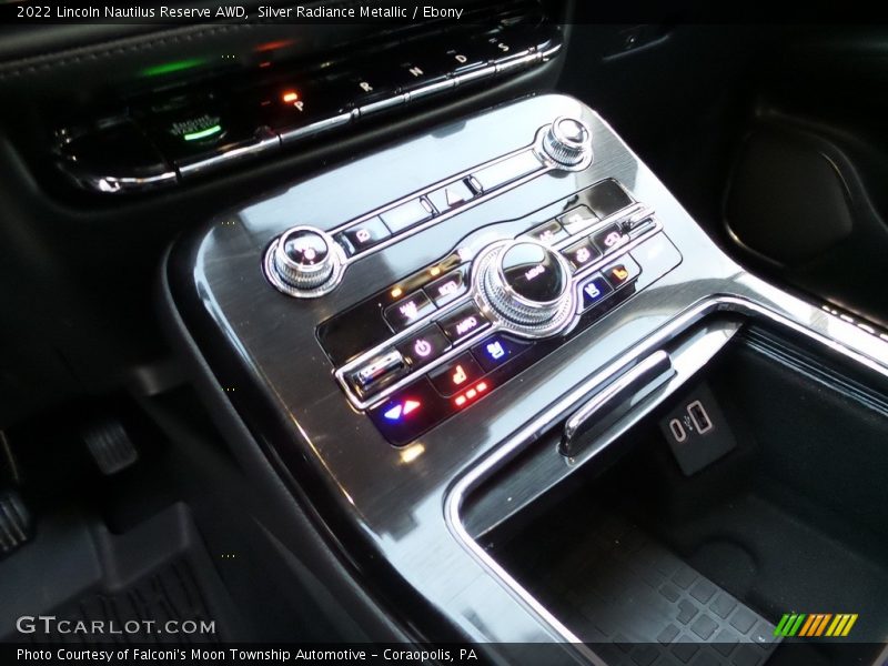 Controls of 2022 Nautilus Reserve AWD