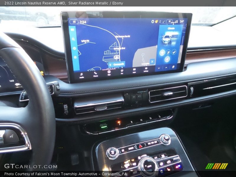 Controls of 2022 Nautilus Reserve AWD