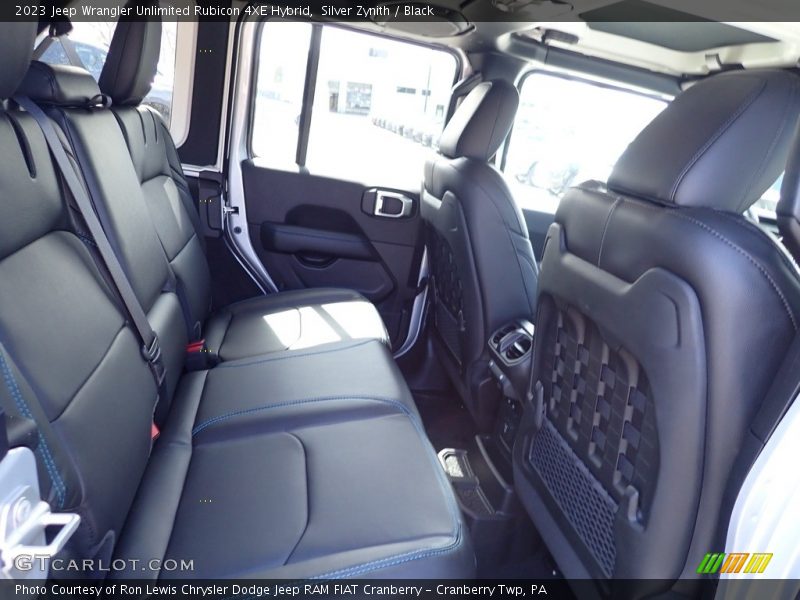 Silver Zynith / Black 2023 Jeep Wrangler Unlimited Rubicon 4XE Hybrid
