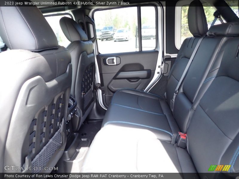Silver Zynith / Black 2023 Jeep Wrangler Unlimited Rubicon 4XE Hybrid
