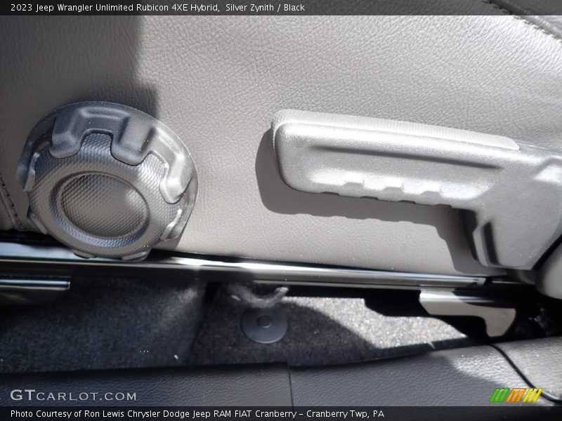 Silver Zynith / Black 2023 Jeep Wrangler Unlimited Rubicon 4XE Hybrid