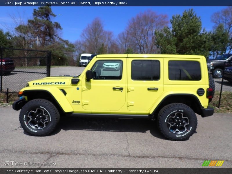  2023 Wrangler Unlimited Rubicon 4XE Hybrid High Velocity