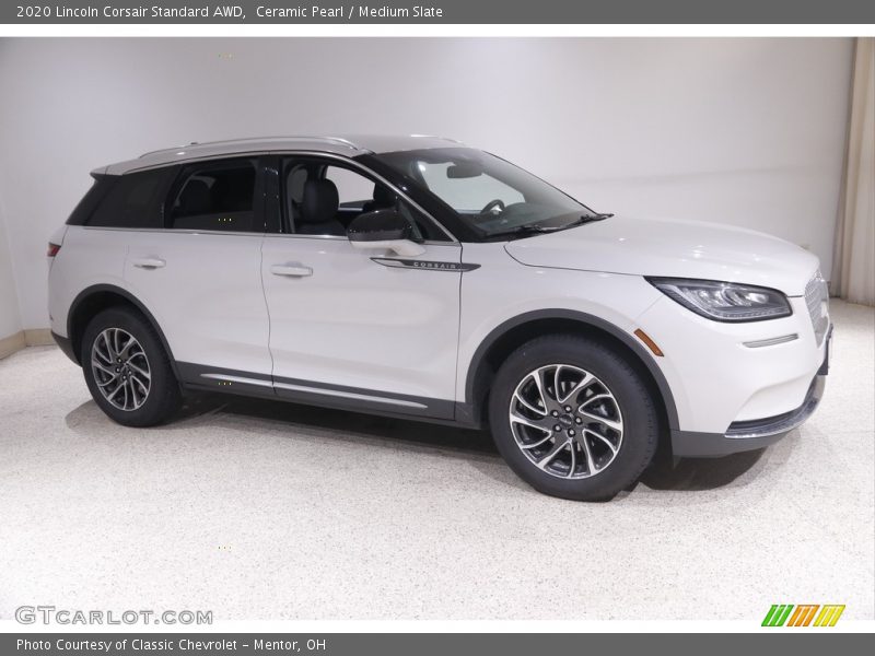 Ceramic Pearl / Medium Slate 2020 Lincoln Corsair Standard AWD