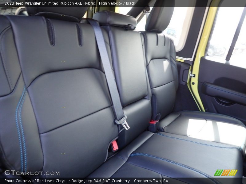 High Velocity / Black 2023 Jeep Wrangler Unlimited Rubicon 4XE Hybrid