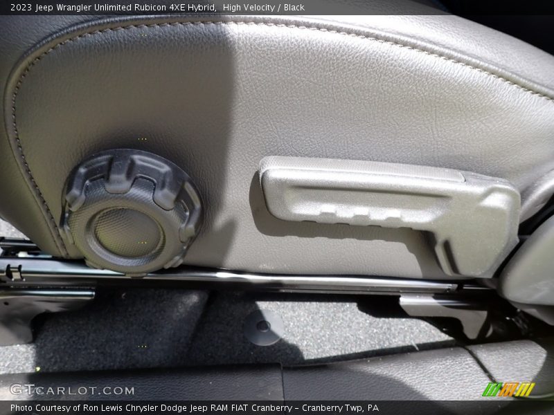 High Velocity / Black 2023 Jeep Wrangler Unlimited Rubicon 4XE Hybrid