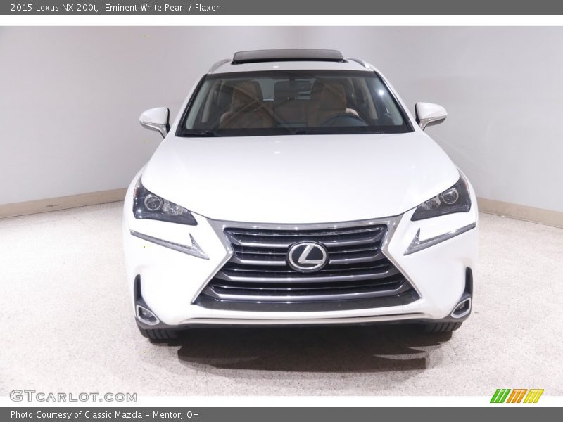 Eminent White Pearl / Flaxen 2015 Lexus NX 200t