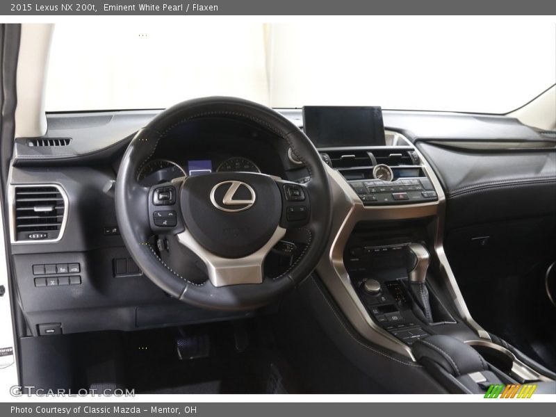 Dashboard of 2015 NX 200t
