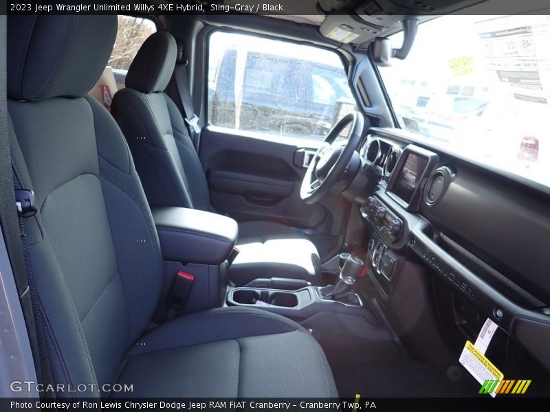 Sting-Gray / Black 2023 Jeep Wrangler Unlimited Willys 4XE Hybrid