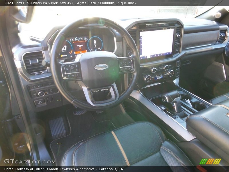 Platinum Unique Black Interior - 2021 F150 Platinum SuperCrew 4x4 