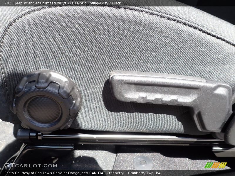 Sting-Gray / Black 2023 Jeep Wrangler Unlimited Willys 4XE Hybrid