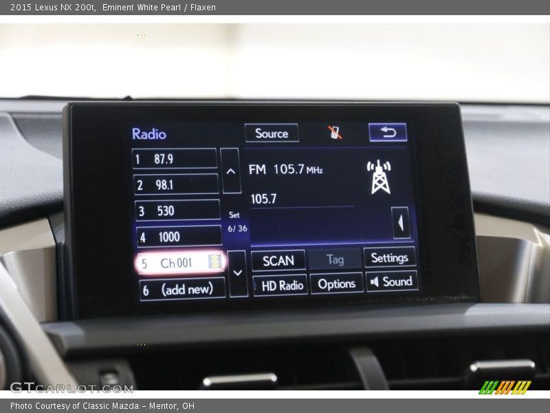 Eminent White Pearl / Flaxen 2015 Lexus NX 200t