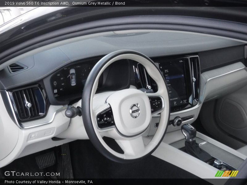 Osmium Grey Metallic / Blond 2019 Volvo S60 T6 Inscription AWD