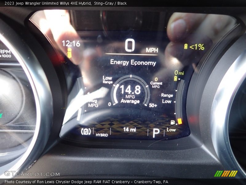 Sting-Gray / Black 2023 Jeep Wrangler Unlimited Willys 4XE Hybrid