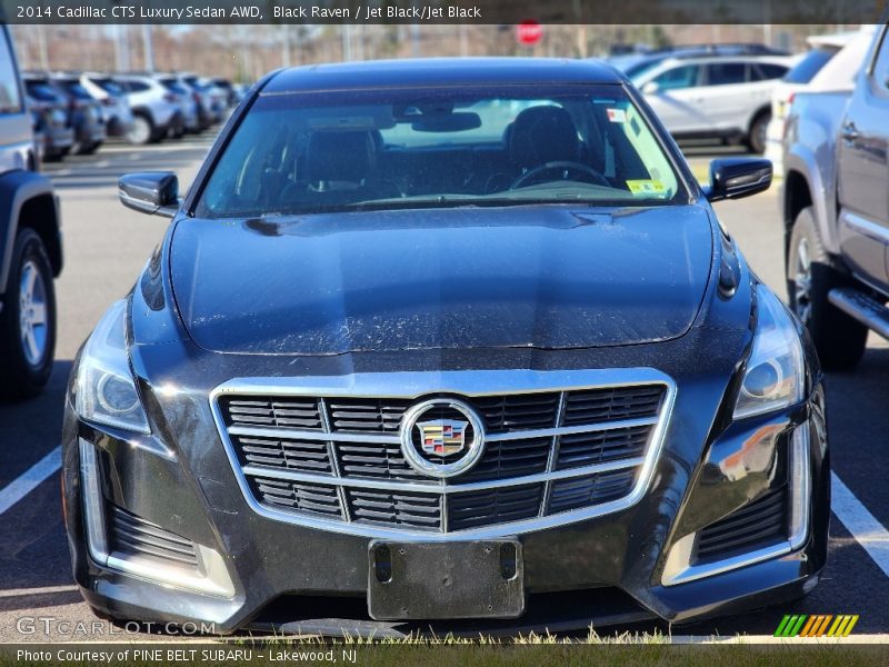 Black Raven / Jet Black/Jet Black 2014 Cadillac CTS Luxury Sedan AWD