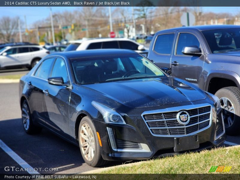 Black Raven / Jet Black/Jet Black 2014 Cadillac CTS Luxury Sedan AWD