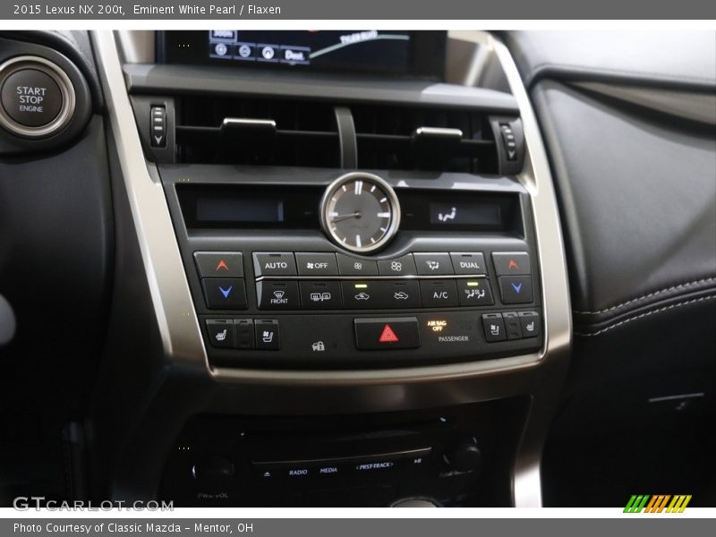 Eminent White Pearl / Flaxen 2015 Lexus NX 200t