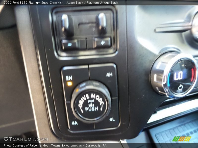 Controls of 2021 F150 Platinum SuperCrew 4x4