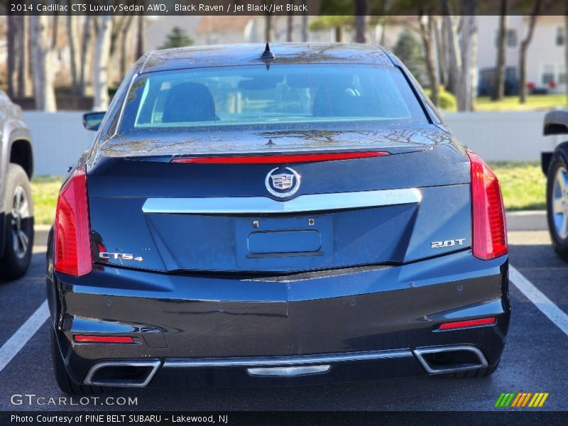 Black Raven / Jet Black/Jet Black 2014 Cadillac CTS Luxury Sedan AWD