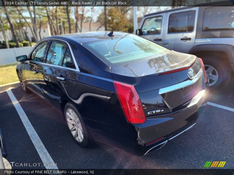 Black Raven / Jet Black/Jet Black 2014 Cadillac CTS Luxury Sedan AWD