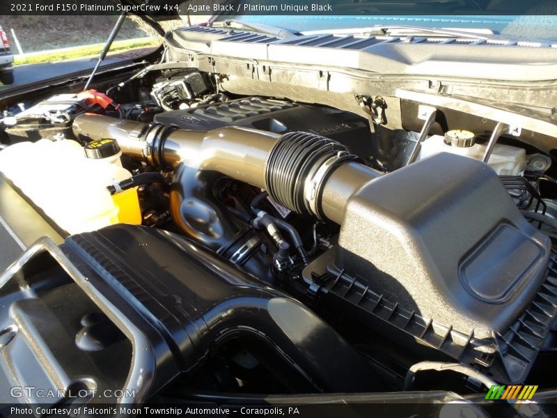  2021 F150 Platinum SuperCrew 4x4 Engine - 3.5 Liter Twin-Turbocharged DOHC 24-Valve EcoBoost V6