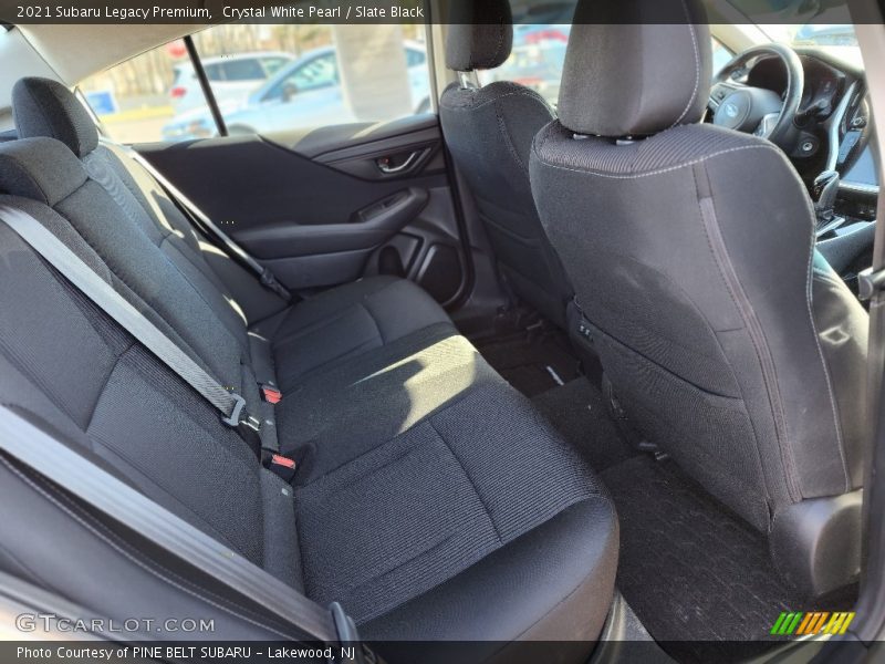 Crystal White Pearl / Slate Black 2021 Subaru Legacy Premium
