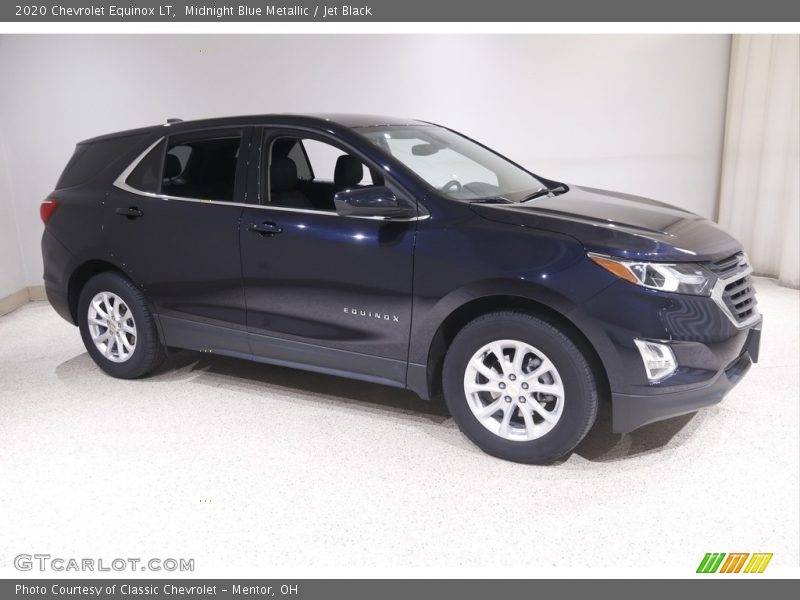 Midnight Blue Metallic / Jet Black 2020 Chevrolet Equinox LT